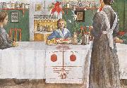 Carl Larsson, A Friend from the City